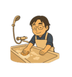 お父さんの楽しい休日（個別スタンプ：13）