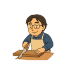 お父さんの楽しい休日（個別スタンプ：15）