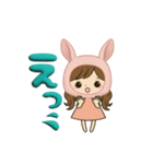 ピンクうさぎ娘の日常＆推し活スタンプ（個別スタンプ：29）