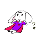 めもっ太君シリーズうさぎさん（個別スタンプ：3）