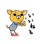日常で使えるチワワさん（個別スタンプ：18）