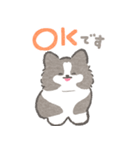 礼儀正しいボーダーコリー（個別スタンプ：5）