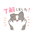 礼儀正しいボーダーコリー（個別スタンプ：6）