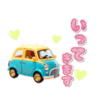レトロ可愛い車♡毎日あいさつ（個別スタンプ：12）