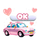 レトロ可愛い車♡毎日あいさつ（個別スタンプ：20）