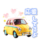 レトロ可愛い車♡毎日あいさつ（個別スタンプ：27）