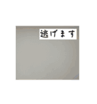 挨拶する右側の紐が長いつちやさんスタンプ（個別スタンプ：11）