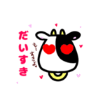 うしのモーモーさん（個別スタンプ：3）
