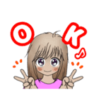 Macky のお姉ちゃん（個別スタンプ：7）