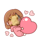 オスじゃなかったんです。うさぎのフッくん（個別スタンプ：4）