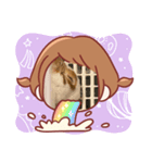 オスじゃなかったんです。うさぎのフッくん（個別スタンプ：8）