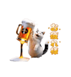 動く！踊る猫ミーム(パート23)（個別スタンプ：4）