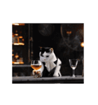 動く！踊る猫ミーム(パート23)（個別スタンプ：12）
