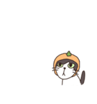 みかんねことふつうのねこスタンプ（個別スタンプ：4）