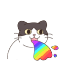 みかんねことふつうのねこスタンプ（個別スタンプ：15）