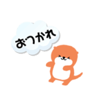 橙色カワウソ 2（個別スタンプ：5）