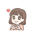 ラブリーまゆちゃんスタンプ（個別スタンプ：11）
