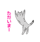 猫ちゃんのイラストあいさつvol.1（個別スタンプ：7）