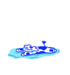 強く生きるウシ（個別スタンプ：8）