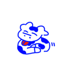 強く生きるウシ（個別スタンプ：10）