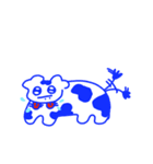 強く生きるウシ（個別スタンプ：12）