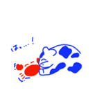 強く生きるウシ（個別スタンプ：19）
