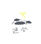 強く生きるウシ（個別スタンプ：25）