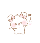ふわきゅん♡ずっと使えるリアクション（個別スタンプ：1）