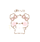 ふわきゅん♡ずっと使えるリアクション（個別スタンプ：4）