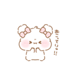 ふわきゅん♡ずっと使えるリアクション（個別スタンプ：30）