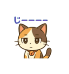 元気いっぱい♪三毛猫ミケたん（個別スタンプ：39）