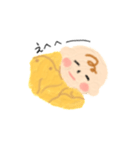 リアルなぽぽちゃん 日常編（個別スタンプ：3）