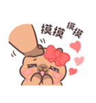恋人カピバラの可愛い対話とふれあい（個別スタンプ：35）