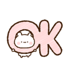 【ネガティブに頑張る】落書きくまさん（個別スタンプ：20）