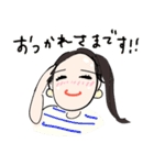 「敬語スタンプ」スタッフ萌の仕事と日常（個別スタンプ：3）