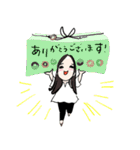 「敬語スタンプ」スタッフ萌の仕事と日常（個別スタンプ：5）