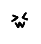 顔文字だらけww（個別スタンプ：9）