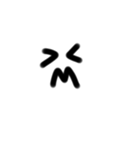 顔文字だらけww（個別スタンプ：10）