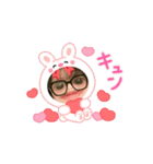 ニコ＆まみぃ①（個別スタンプ：3）