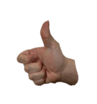 Thumbs Up（サムズアップ）スタンプ（個別スタンプ：1）