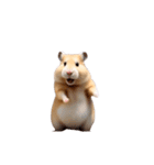 ハムスターが動きます（個別スタンプ：18）