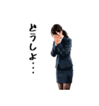 オフィスウーマン03（個別スタンプ：3）