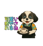 シーズー犬様の表情4パターンで一言（個別スタンプ：13）
