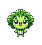可愛い野菜のコラージュ（個別スタンプ：4）