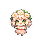 可愛い野菜のコラージュ（個別スタンプ：13）