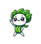 可愛い野菜のコラージュ（個別スタンプ：18）