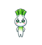 可愛い野菜のコラージュ（個別スタンプ：21）