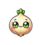 可愛い野菜のコラージュ（個別スタンプ：23）