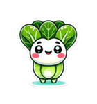 可愛い野菜のコラージュ（個別スタンプ：27）