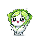 可愛い野菜のコラージュ（個別スタンプ：31）